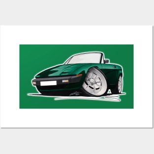 Triumph TR7 DHC Convertible Dark Green Posters and Art